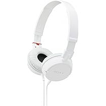 Amazon.co.jp: Sony (MDR-ZX100/WHI) Noise Reducing White On-Ear